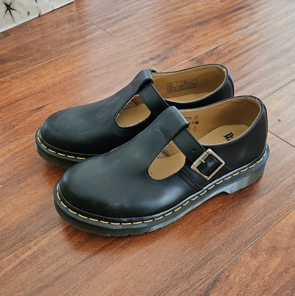 Dr Martens polley black mary janes